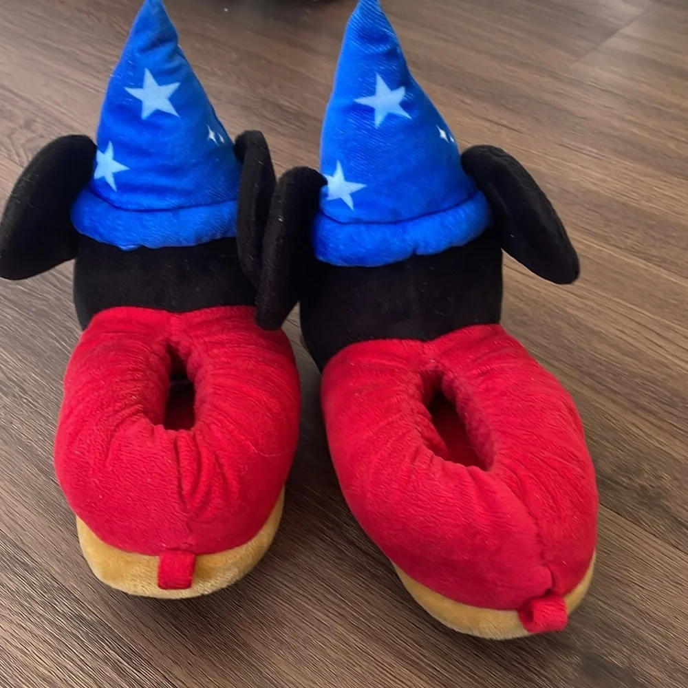 Disney Store Mickey Mouse Sorceres Slippers Size 5/6